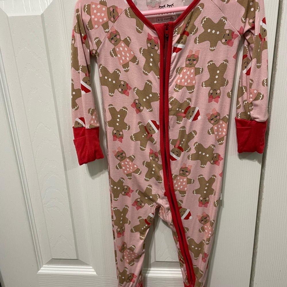 Little Sleepies Zippies Gingerbread 6-12 months